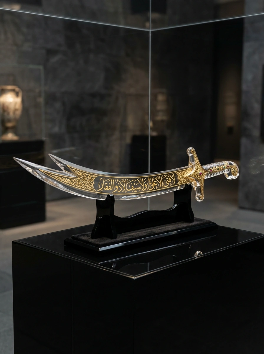 The Crystal Zulfiqar Masterpiece